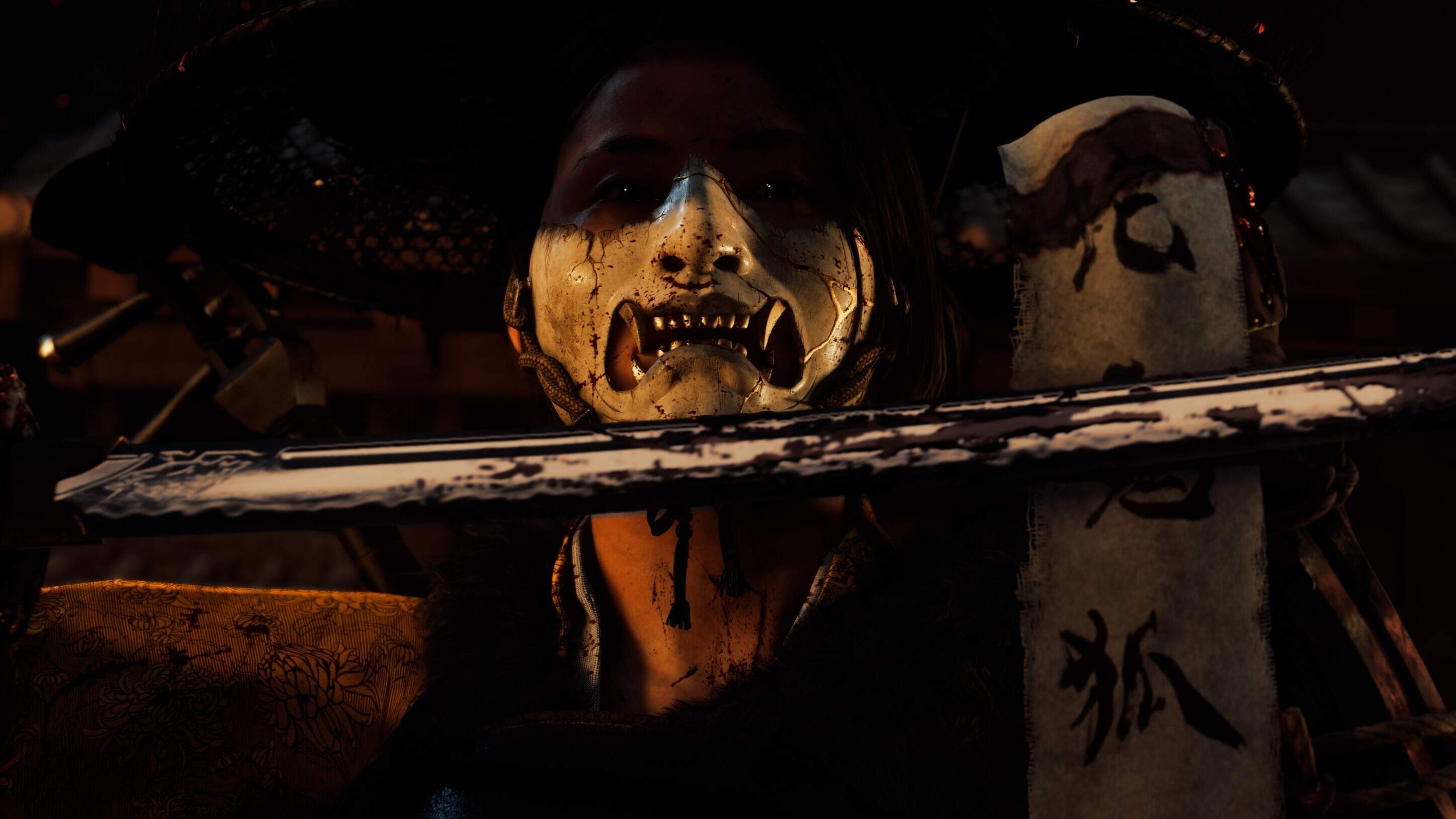 Atsu, the protagonist of 'Ghost of Yotei,' played Erika Ishii." (Courtesy of Sony Interactive Entertainment)