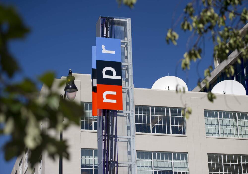 The headquarters for NPR. (Saul Loeb/AFP via Getty Images)