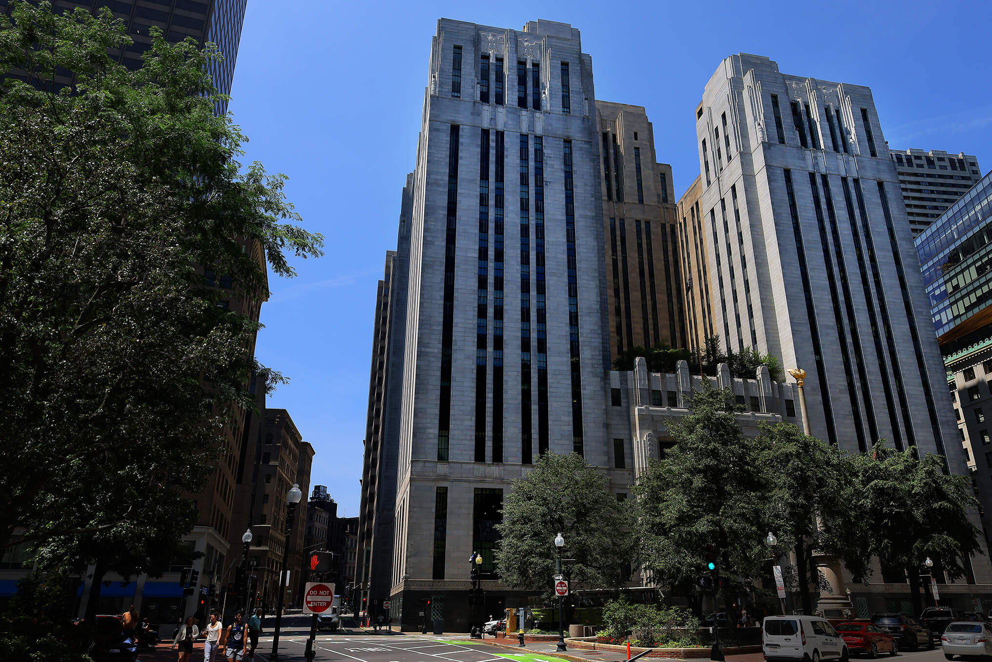 The John W. McCormack Post Office and Courthouse in downtown Boston houses the main offices of the New England branch of the EPA. (Lane Turner/The Boston Globe via Getty Images)