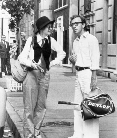 Diane Keaton and Woody Allen in the film "Annie Hall." (Getty Images)