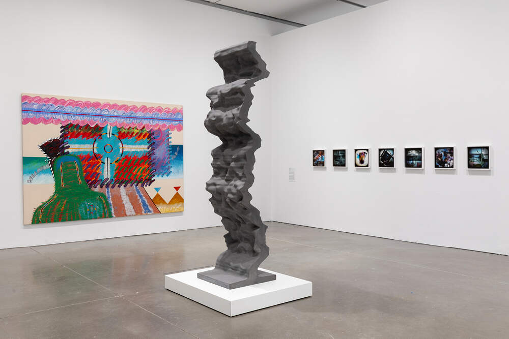 Installation view, <i>An Indigenous Present</i>, the Institute of Contemporary Art/Boston, 2025-26. Photo by Mel Taing.