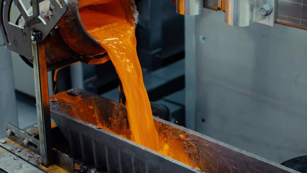 The facility in Exeter is producing neodymium-praseodymium and dysprosium-iron alloy. (Courtesy of Sam Tansey/Olinda Media via Phoenix Tailings)