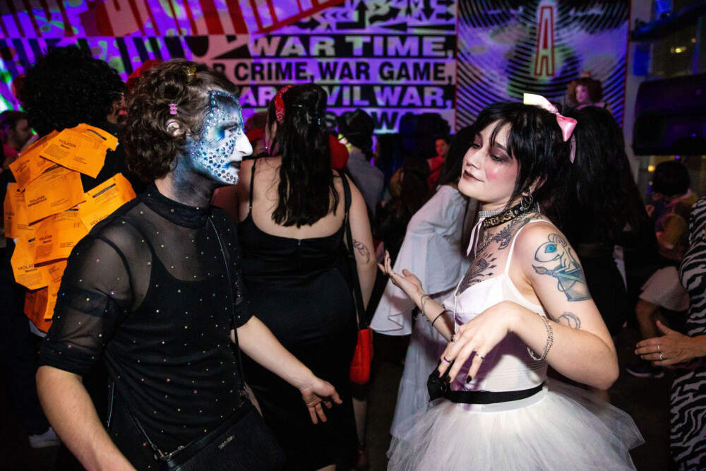 Attendees at the ICA's Black + White Ball. (Courtesy Lauren Miller)