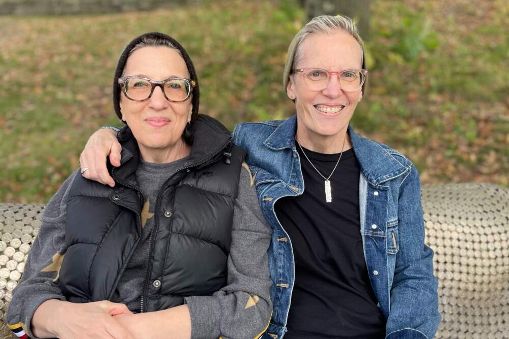 The author (right) and her spouse, Diane. (Courtesy Jan Donley)
