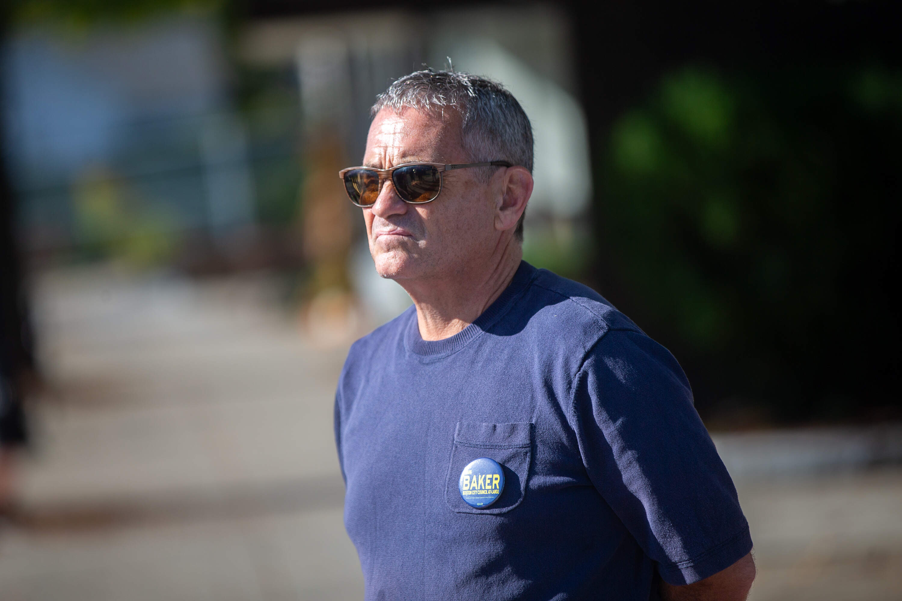 Frank Baker. (Jesse Costa/WBUR)