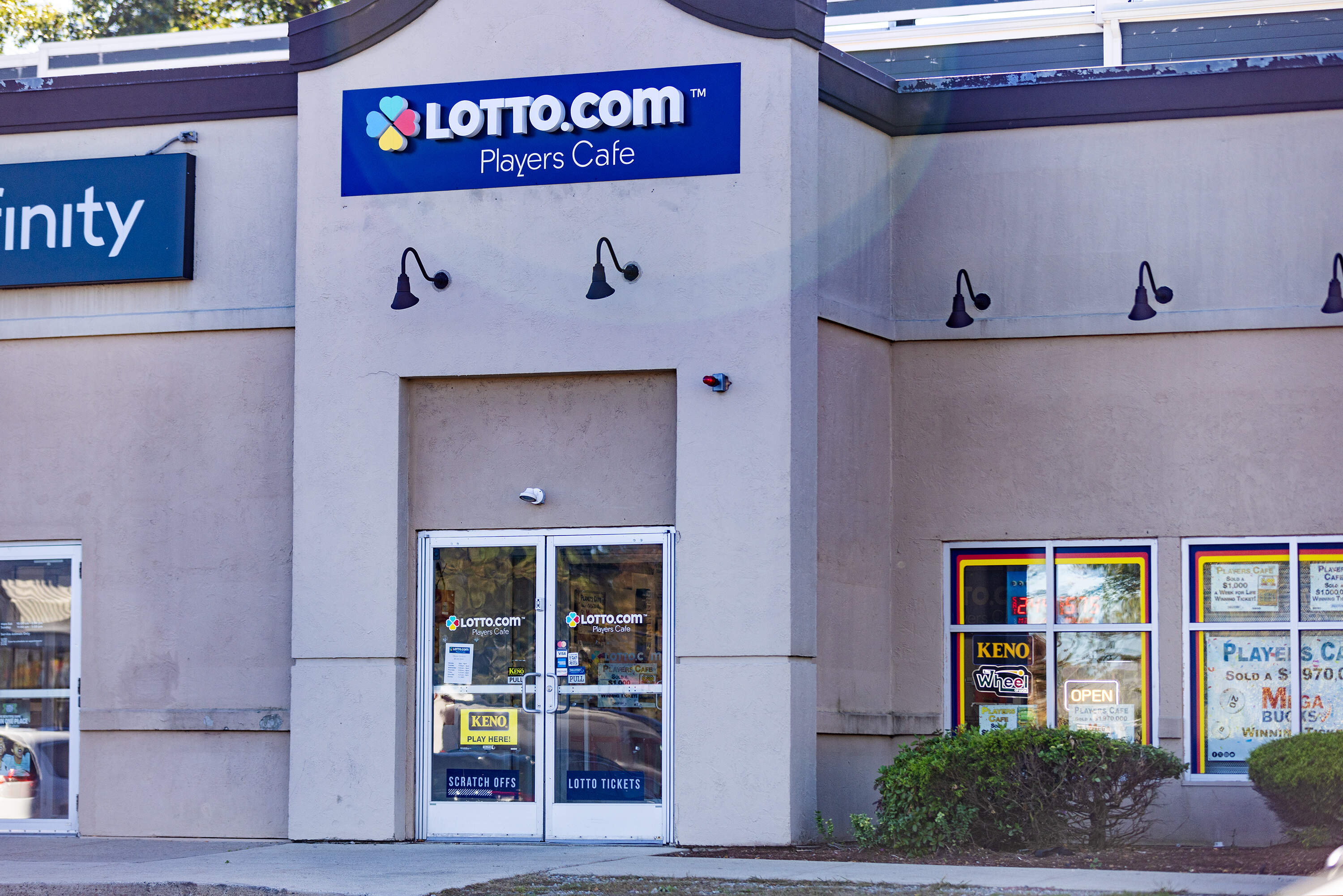 Lotto.com's Players Café in Hyde Park. (Jesse Costa/WBUR)