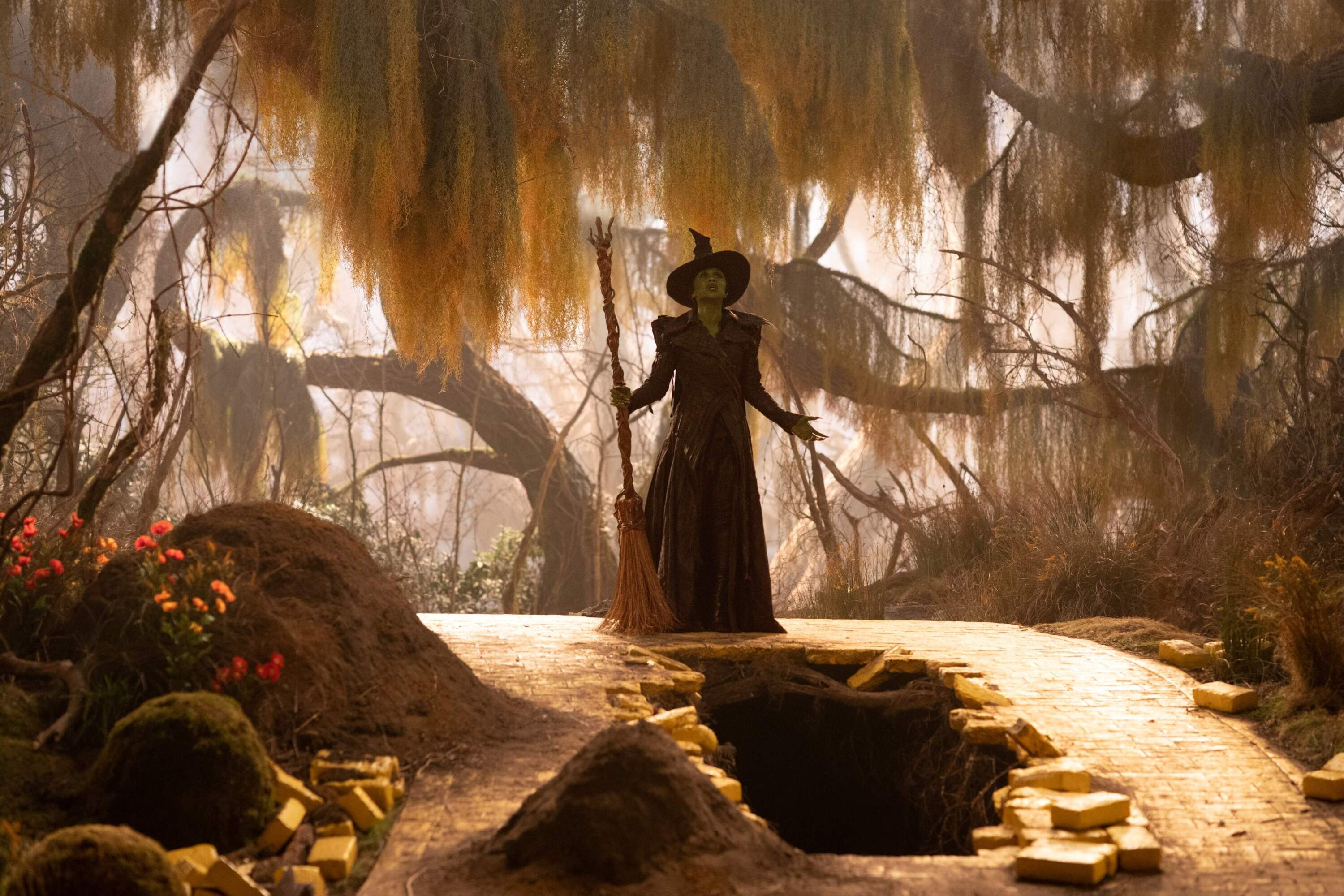 Cynthia Erivo in "Wicked: For Good." (Courtesy Giles Keyte/Universal Pictures)