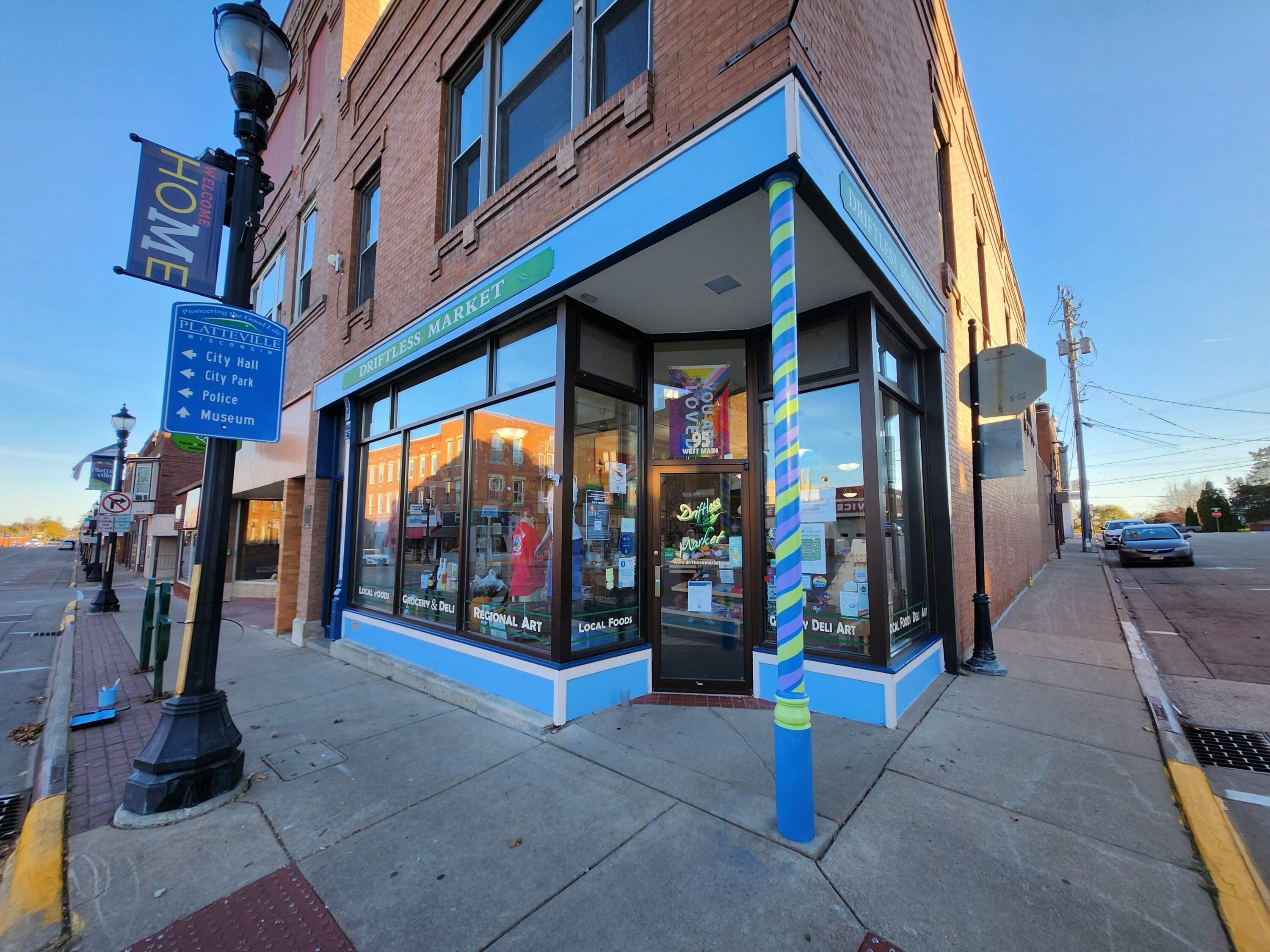 Driftless Market & Deli in Platteville, Wisconsin. (Courtesy of Royal Palmer)