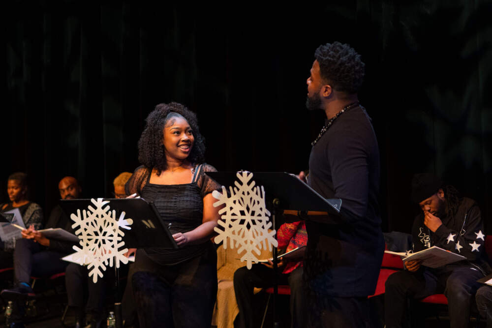 Actors in 2024's "Holiday Feast." (Courtesy Front Porch Arts Collective)