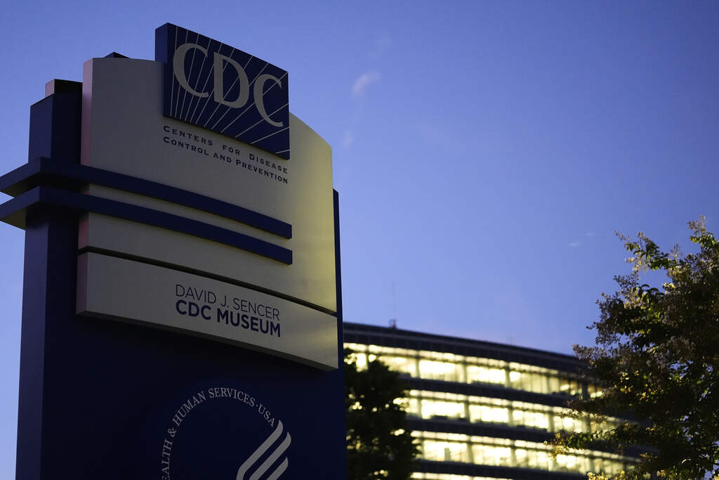 A sign marks the entrance to the U.S. Centers for Disease Control and Prevention headquarters Wednesday, Aug. 27, 2025, in Atlanta. (Brynn Anderson/AP)