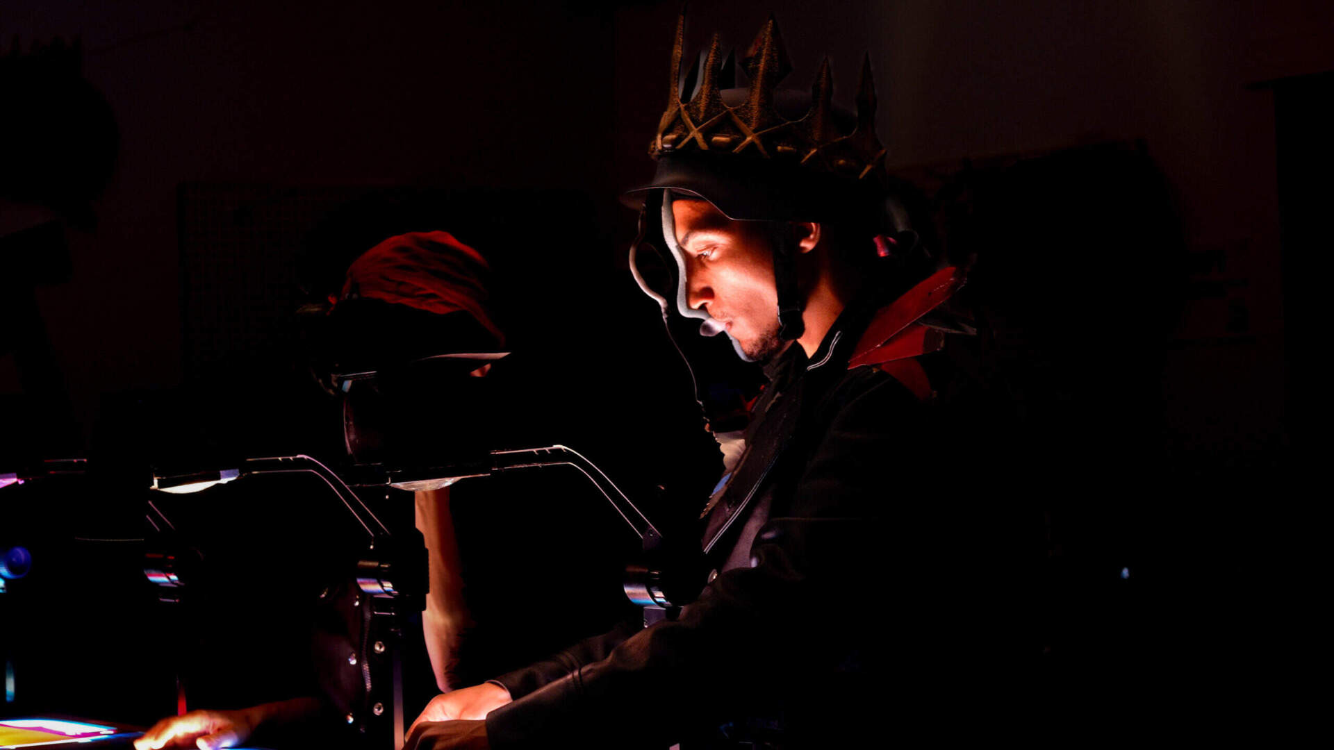 Jeffrey Paschal in Manual Cinema's "The 4th Witch." (Courtesy Katie Doyle)