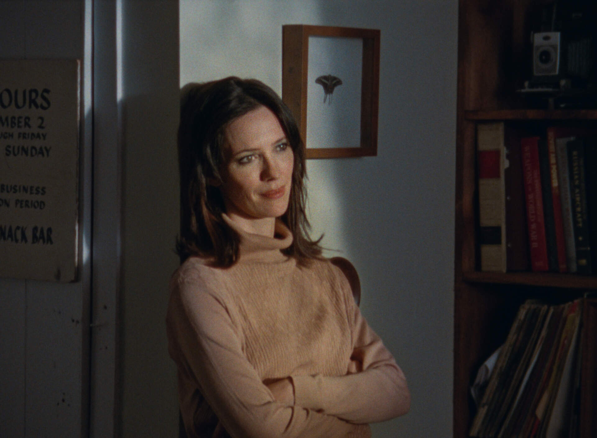 Rebecca Hall in "Peter Hujar's Day." (Courtesy of Janus Films)