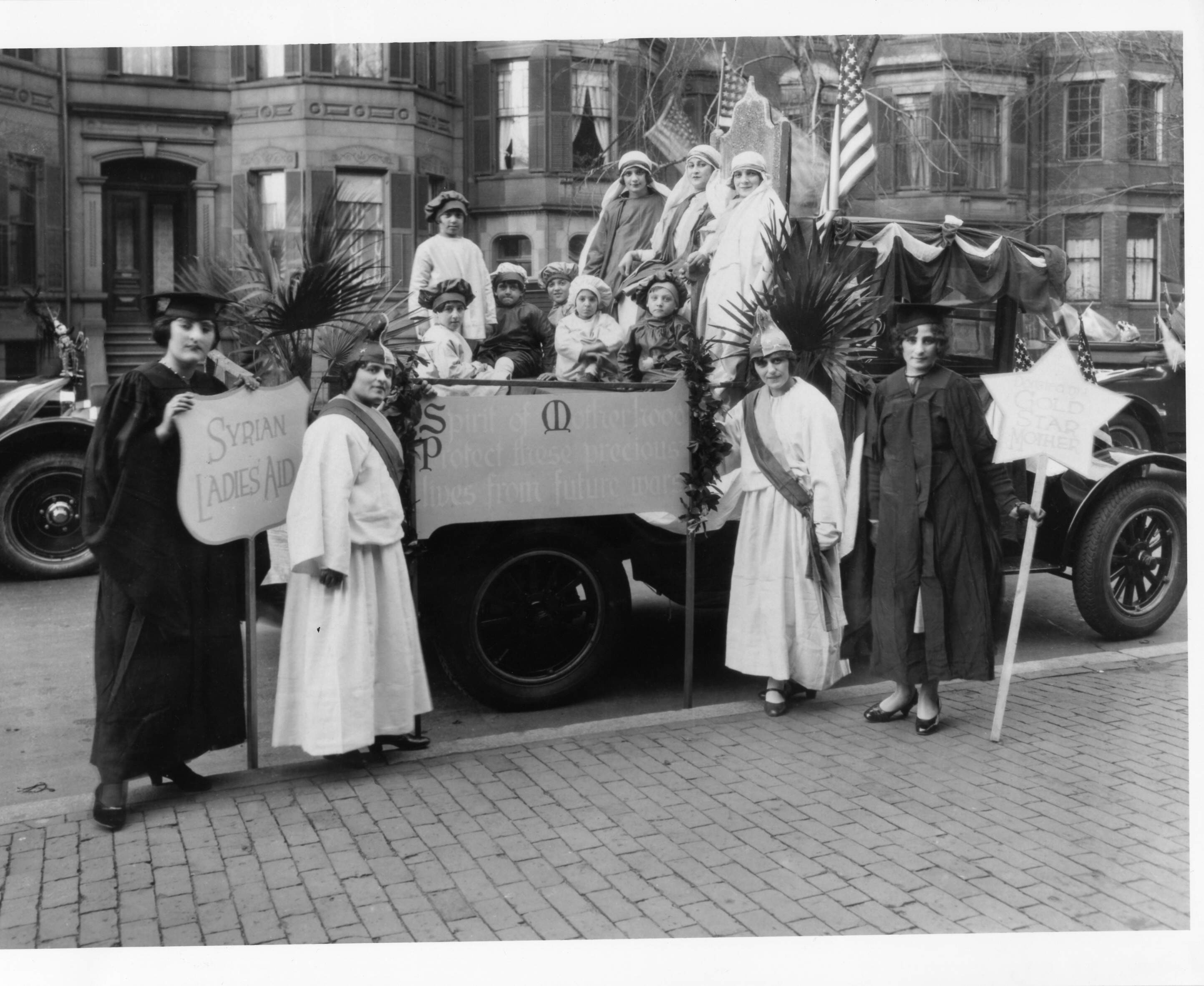 Syrian Ladies' Aid Society. (Courtesy Arab American National Museum Collection. Gift of Evelyn Shakir)