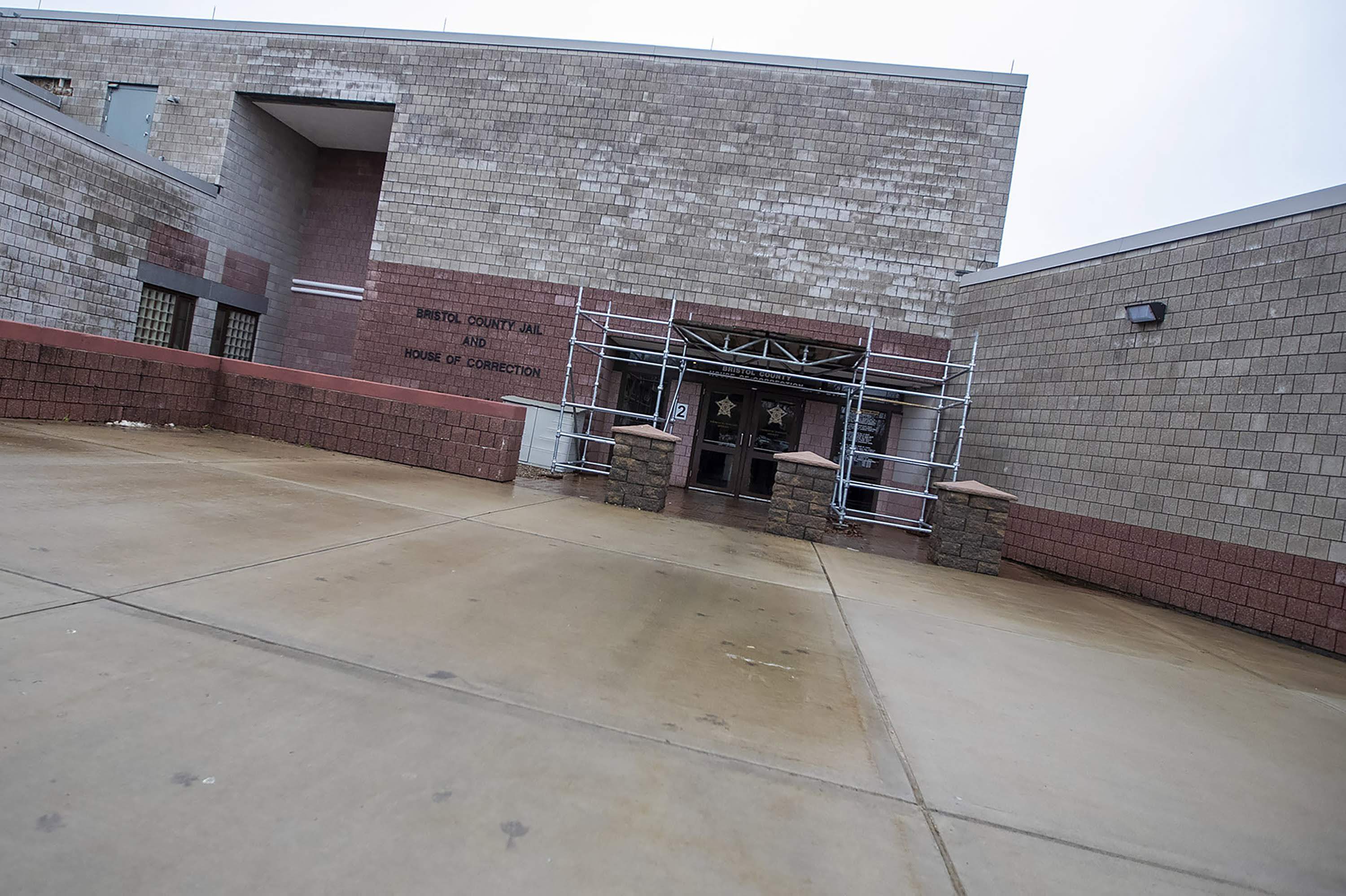 Bristol County Jail and; House of Correction in Dartmouth. (Jesse Costa/WBUR)