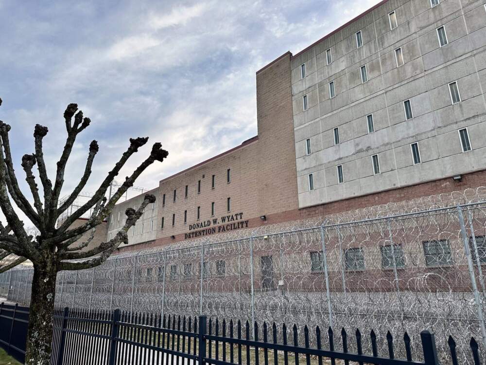 The Donald W. Wyatt detention facility in Central Falls, R.I. (Olivia Ebertz/Ocean State Media)