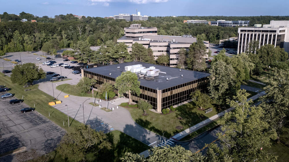 ICE's Boston Field Office in Burlington, Mass. (Robin Lubbock/WBUR)