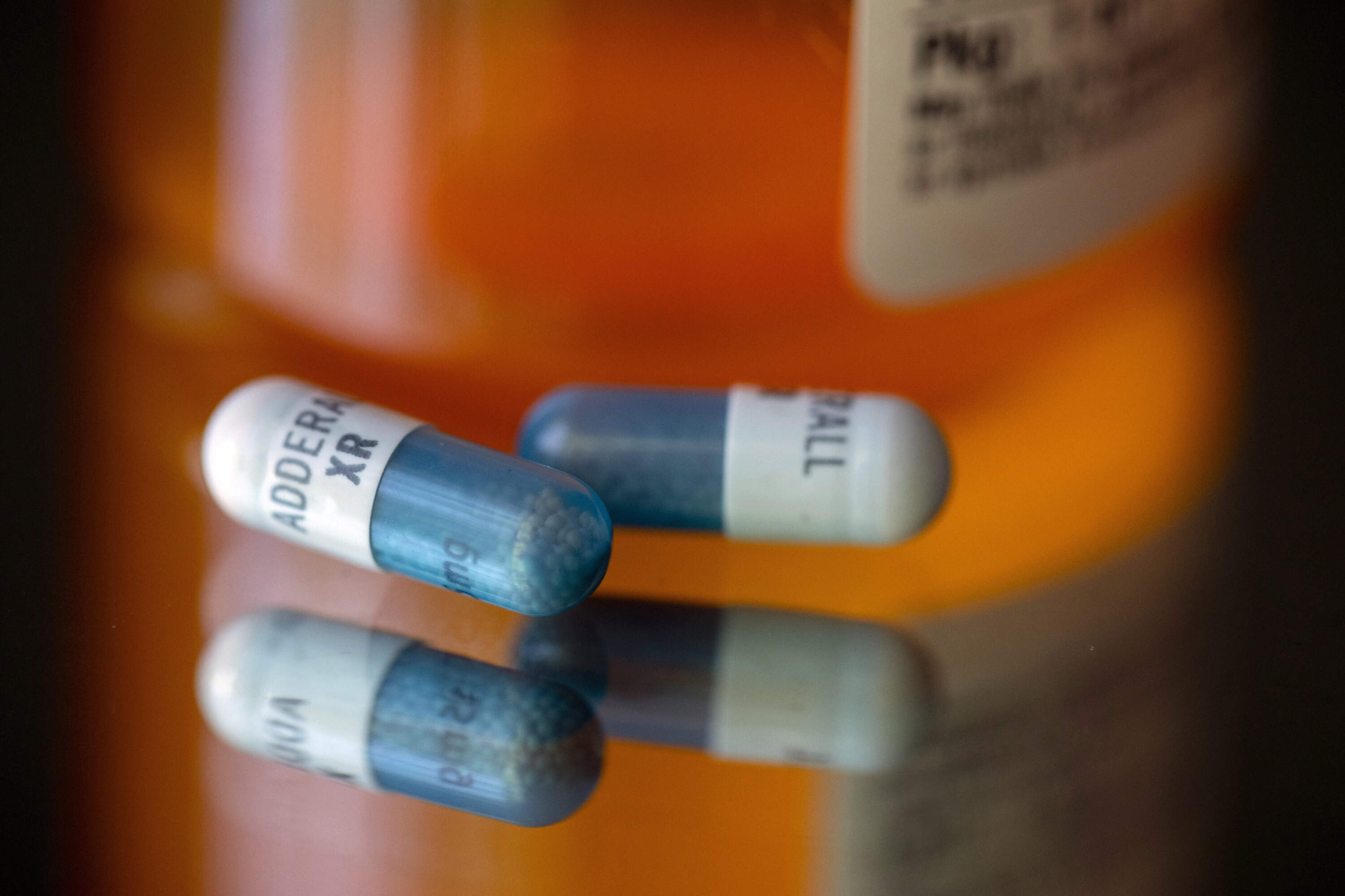 Adderall XR capsules. (Jenny Kane/AP)