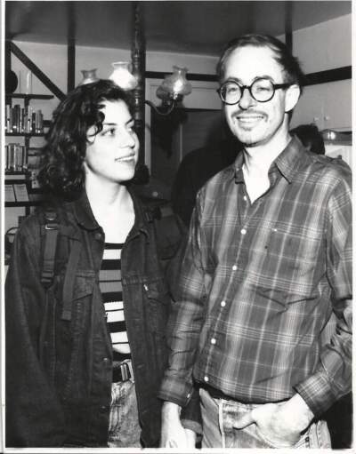 The author and her father, Steve Abbott. San Francisco, 1992. (Courtesy Alysia Abbott)
