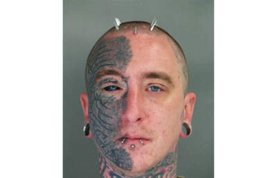 Jeremy Pauley, after his arrest in 2022. (East Pennsboro Township Police Dept. via AP)