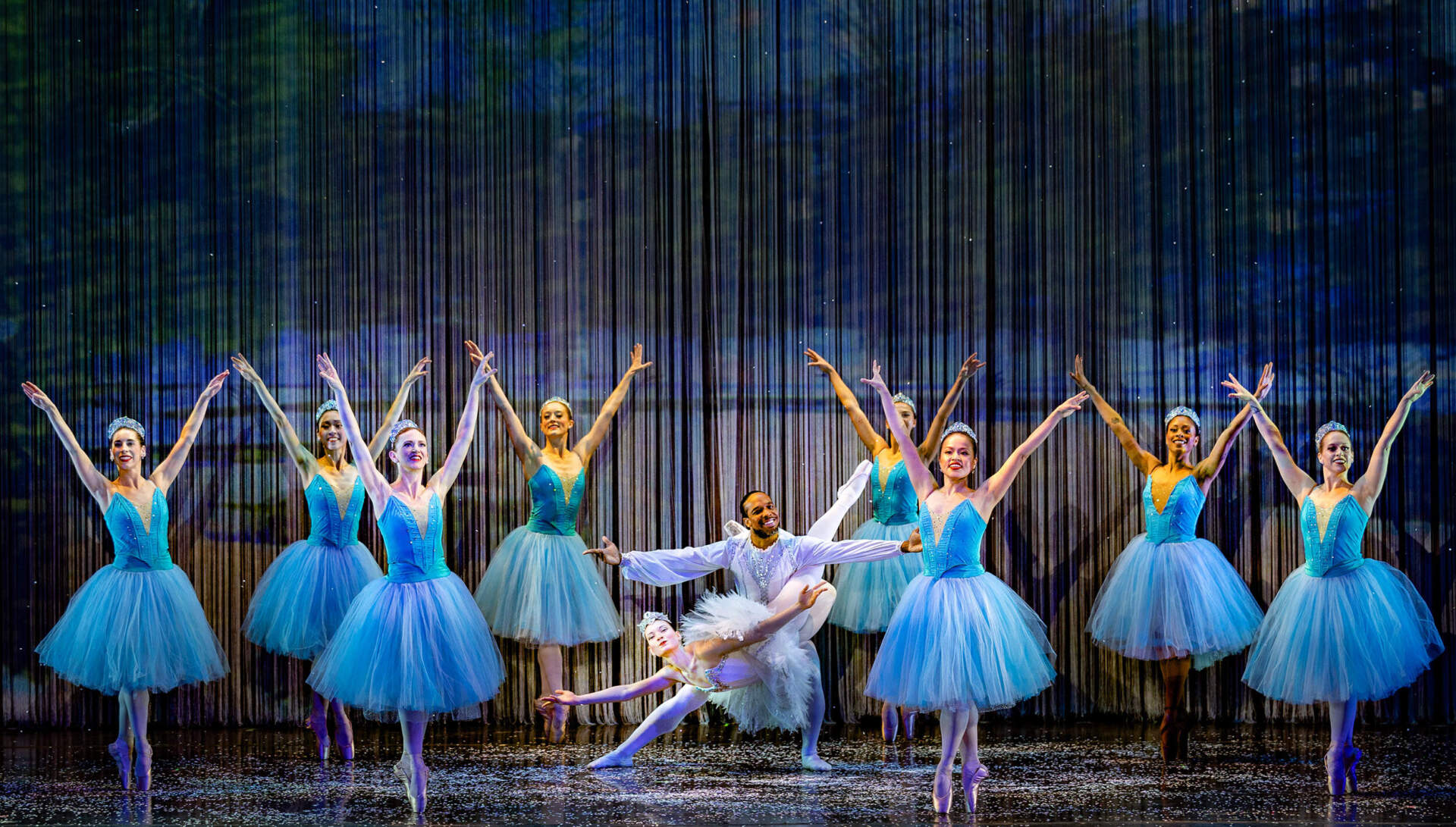Urban Nutcracker ballerinas perform in 2024. (Courtesy of the Urban Nutcracker)