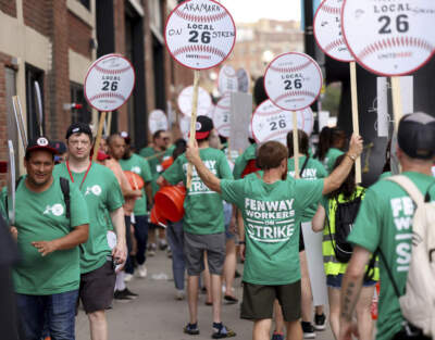 Fenway Park and MGM Music Hall concession workers celebrate new labor contract