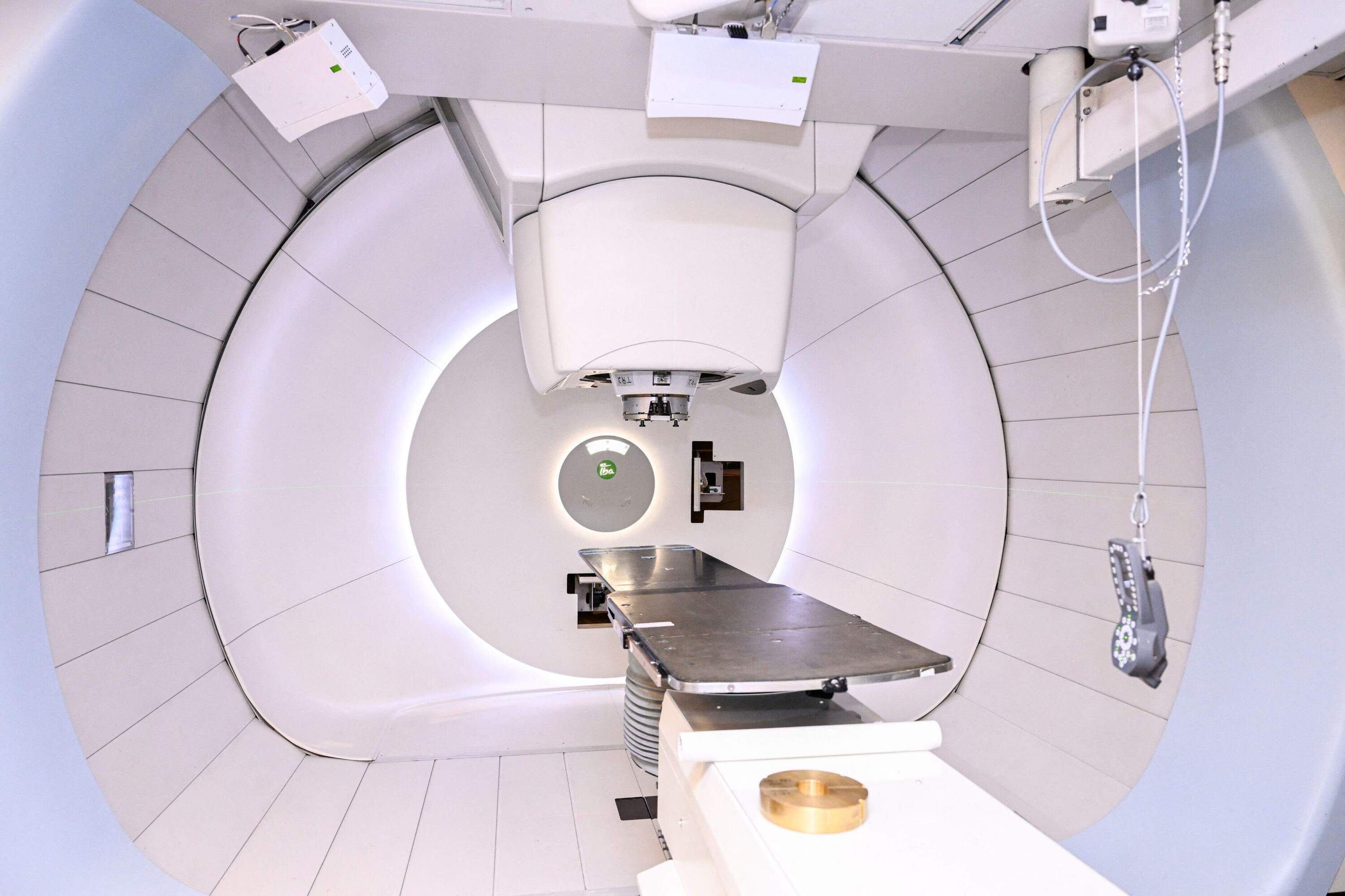The Proton Therapy Center at Massachusetts General Hospital Burr Proton Therapy Center, in Boston in 2022.(Photo by Laurie Dieffemba/BELGA MAG/AFP via Getty Images)