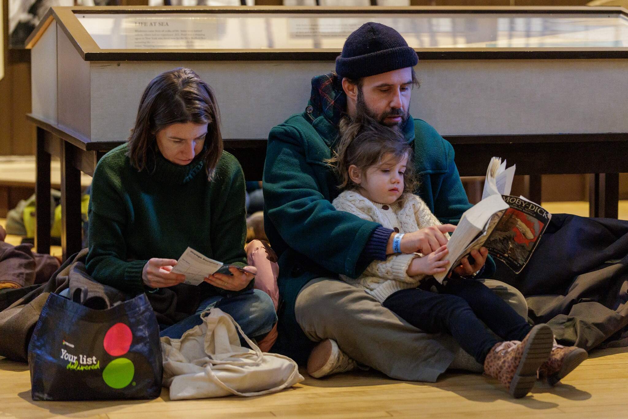 The museum's reading of "Moby-Dick" takes 25 hours. (Courtesy New Bedford Whaling Museum)