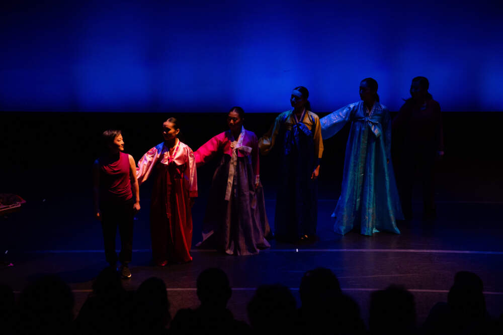 Performers in Asian American Ballet Project's "Reclamation." (Courtesy Olivia Moon Photography)