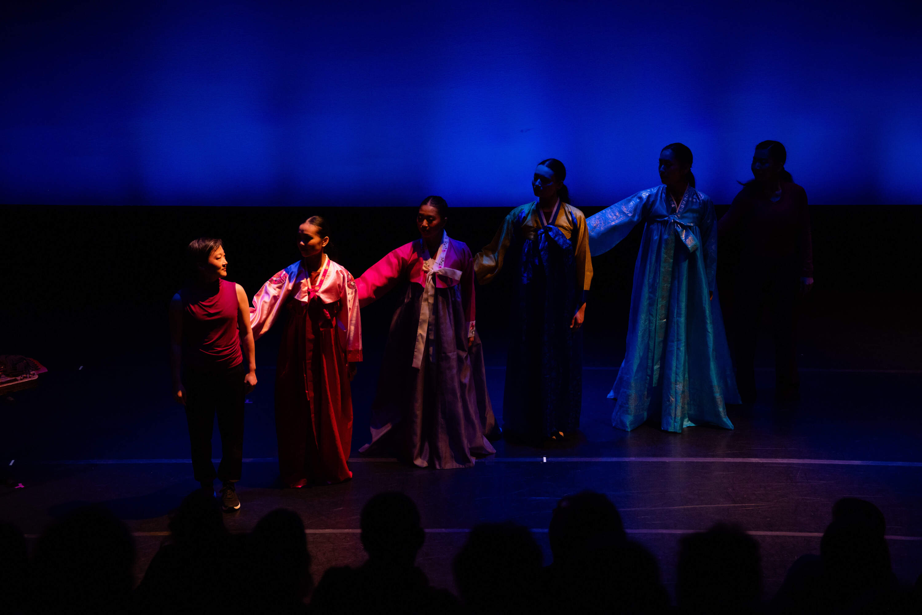 Performers in Asian American Ballet Project's "Reclamation." (Courtesy Olivia Moon Photography)