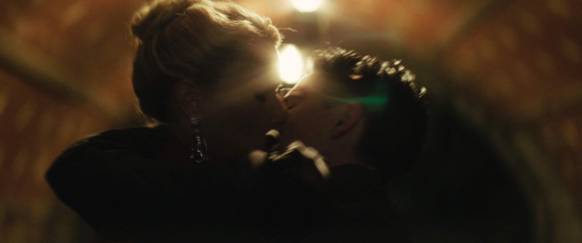 From left: Gwyneth Paltrow and Timothée Chalamet in director Josh Safdie’s “Marty Supreme." (Courtesy A24)