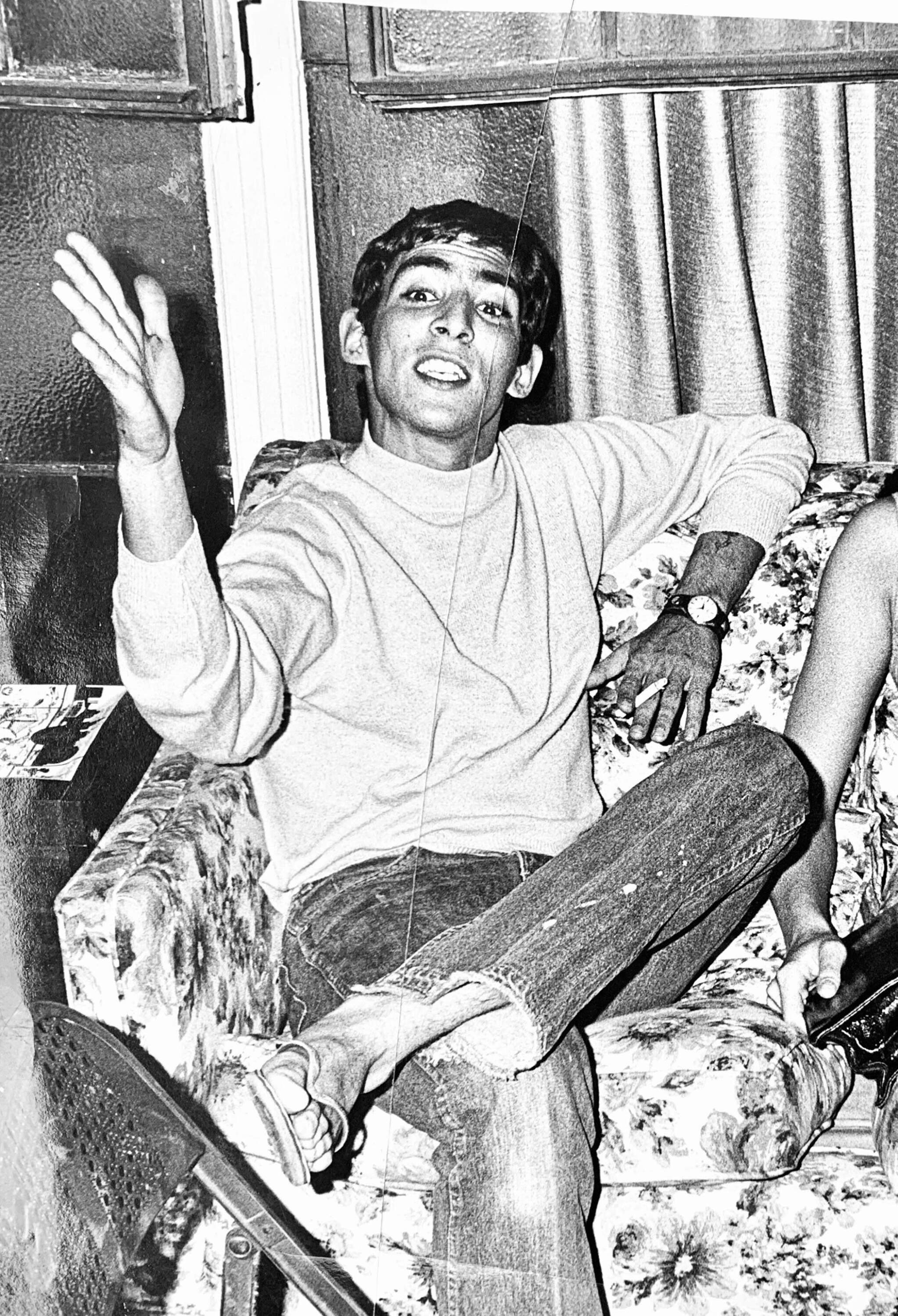 Neil Rice plays the Synanon "game" during his two-year stay in the late 1960s at the California-based rehab center. (Courtesy Neil Rice) 
