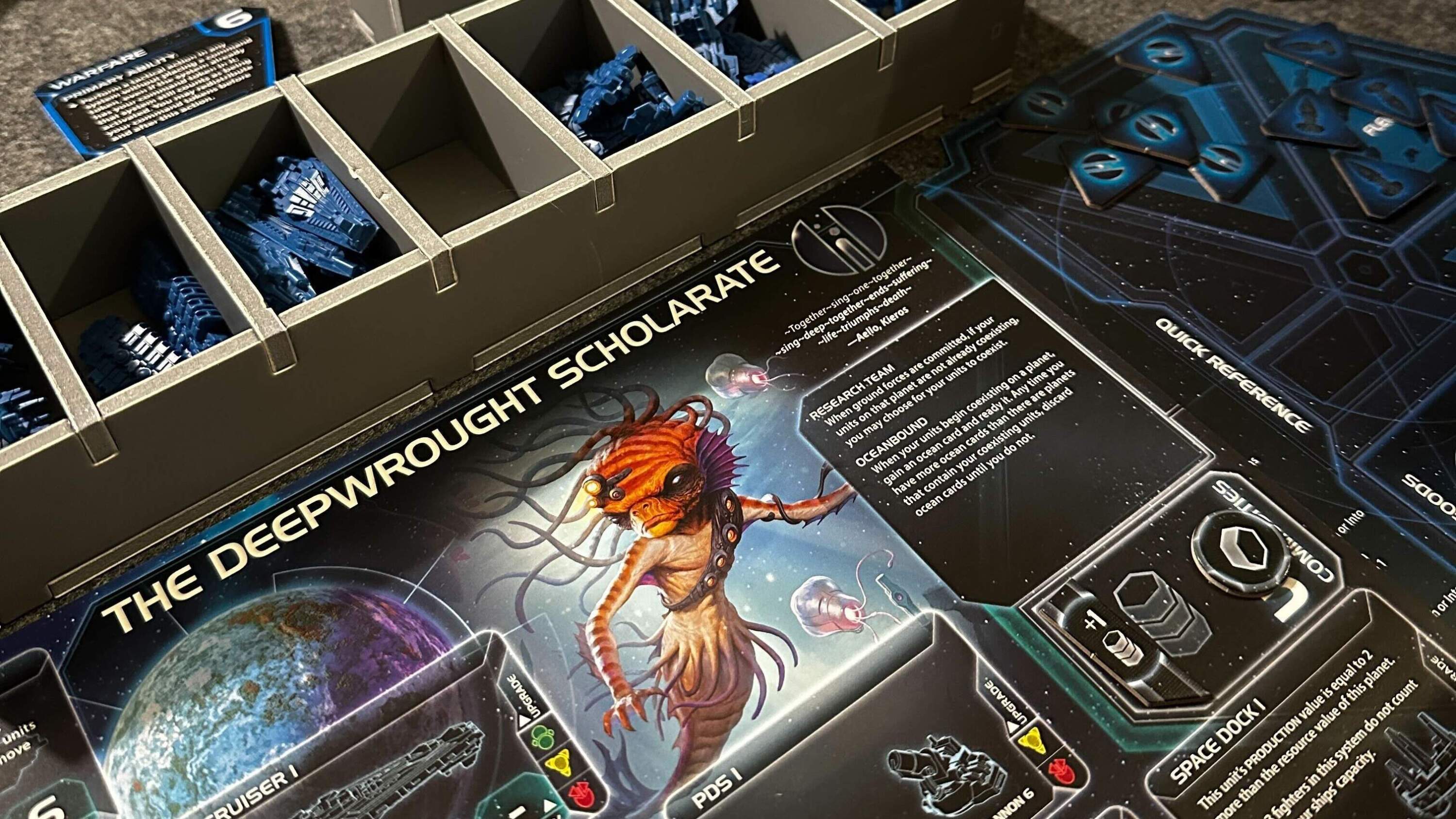 One of the new factions in "Twilight Imperium: Thunder's Edge" (Courtesy of Vanessa McGinnis)