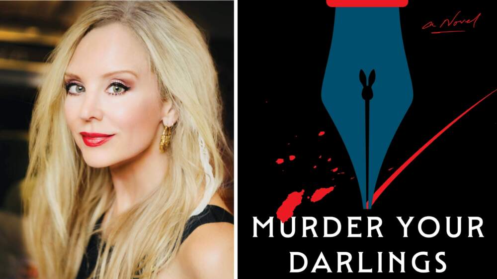 Set in Boston, Jenna Blum’s darkly witty “Murder Your Darlings” delves into the exclusive world of bestselling authors. (Author photo courtesy Janna Giacoppo; book cover courtesy Harper)