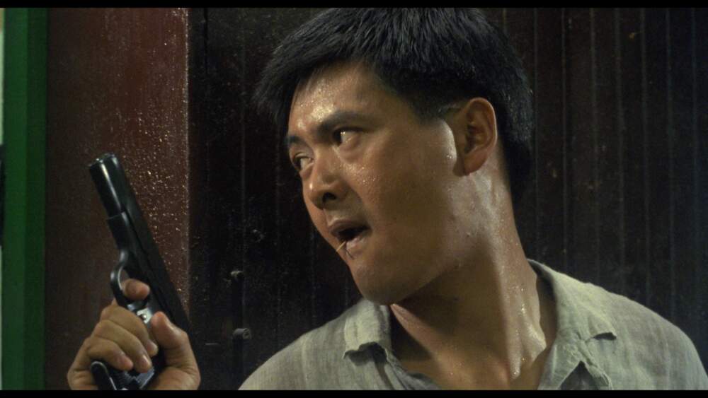 Chow Yun-Fat in director John Woo's 1992 film "Hard Boiled." (Courtesy Radial Entertainment)