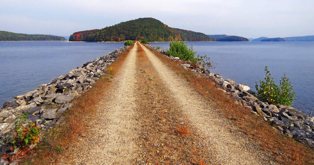 The Quabbin Reservoir in Petersham. (Clif Read/The Mass. Dept. of Conservation and Recreation via AP)