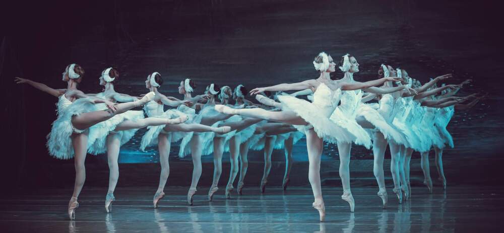 Dancers in Grand Kyiv Ballet's "Swan Lake." (Courtesy Grand Kyiv Ballet)