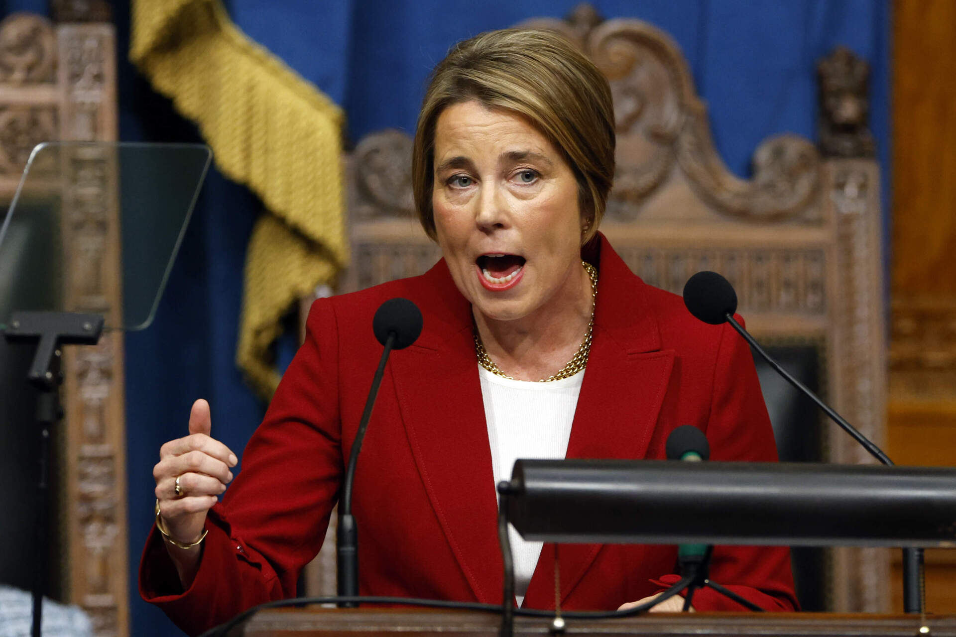 Healey tells business leaders she's focused on driving down costs in ...