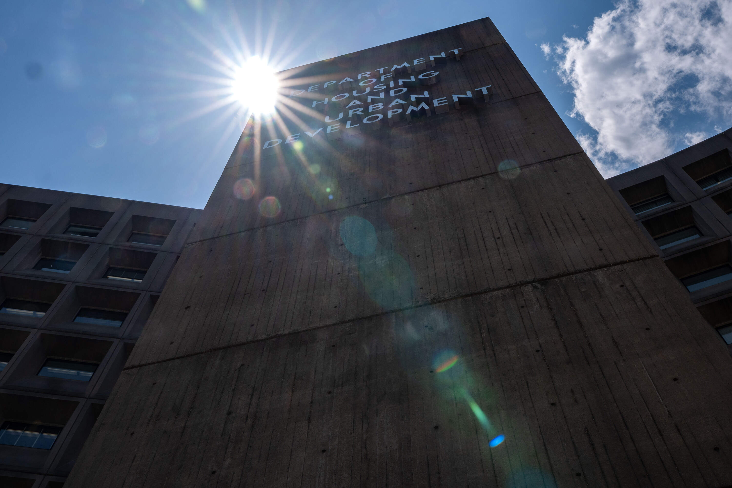 From July 2025, the then-headquarters of the U.S. Department of Housing and Urban Development in Washington, DC. It was announced that HUD and its 2,700 employees would relocate from downtown Washington to offices in Alexandria, Virginia. (Kent Nishimura/Getty Images)