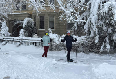 In Boston blizzard, some find joy in the snow