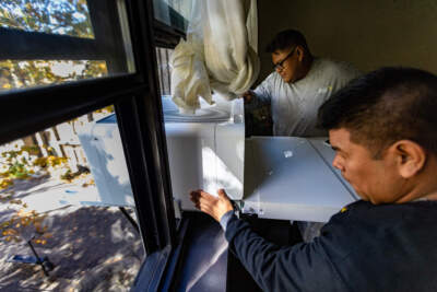 Boston is piloting a new type of heat pump that's as easy to install as a window AC