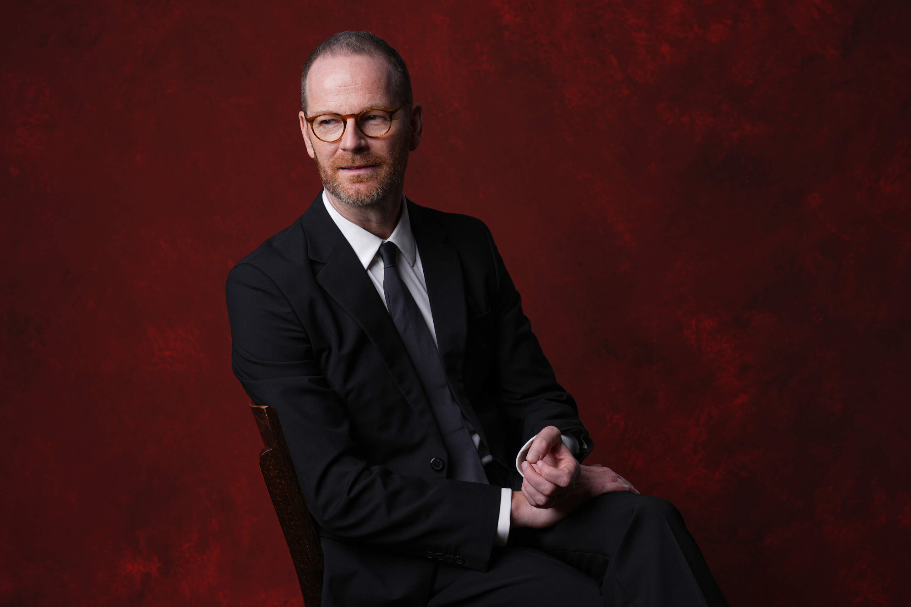 Joachim Trier poses for a portrait during the 98th Academy Awards Oscar nominees luncheon on Tuesday, Feb. 10, 2026, at the Beverly Hilton Hotel in Beverly Hills, Calif. (Chris Pizzello/AP)