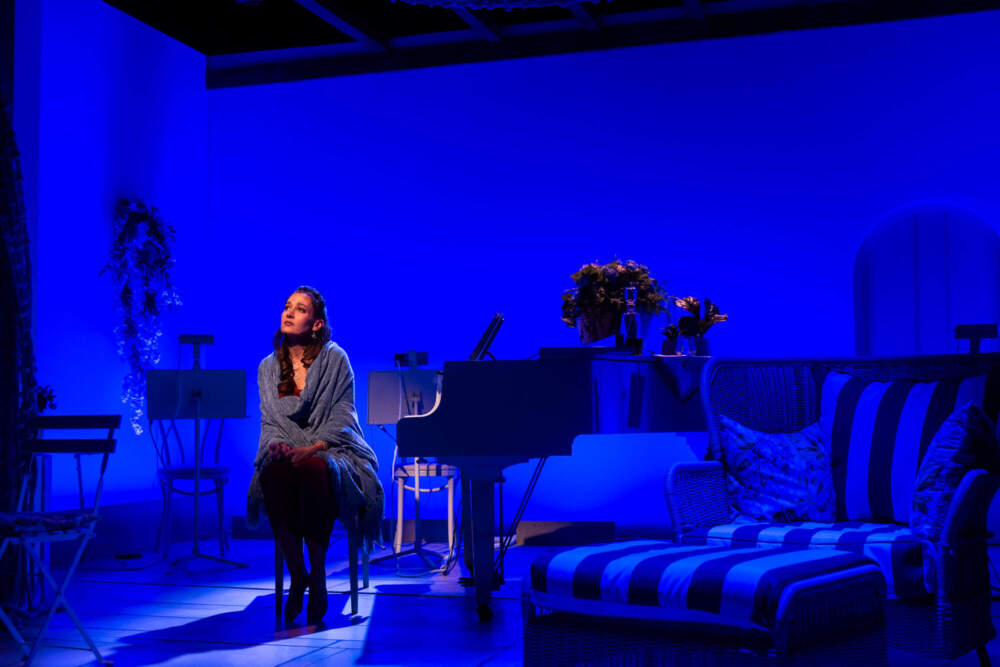 Aimee Doherty in Lyric Stage Boston's "Penelope." (Courtesy Nile Scott Studios)