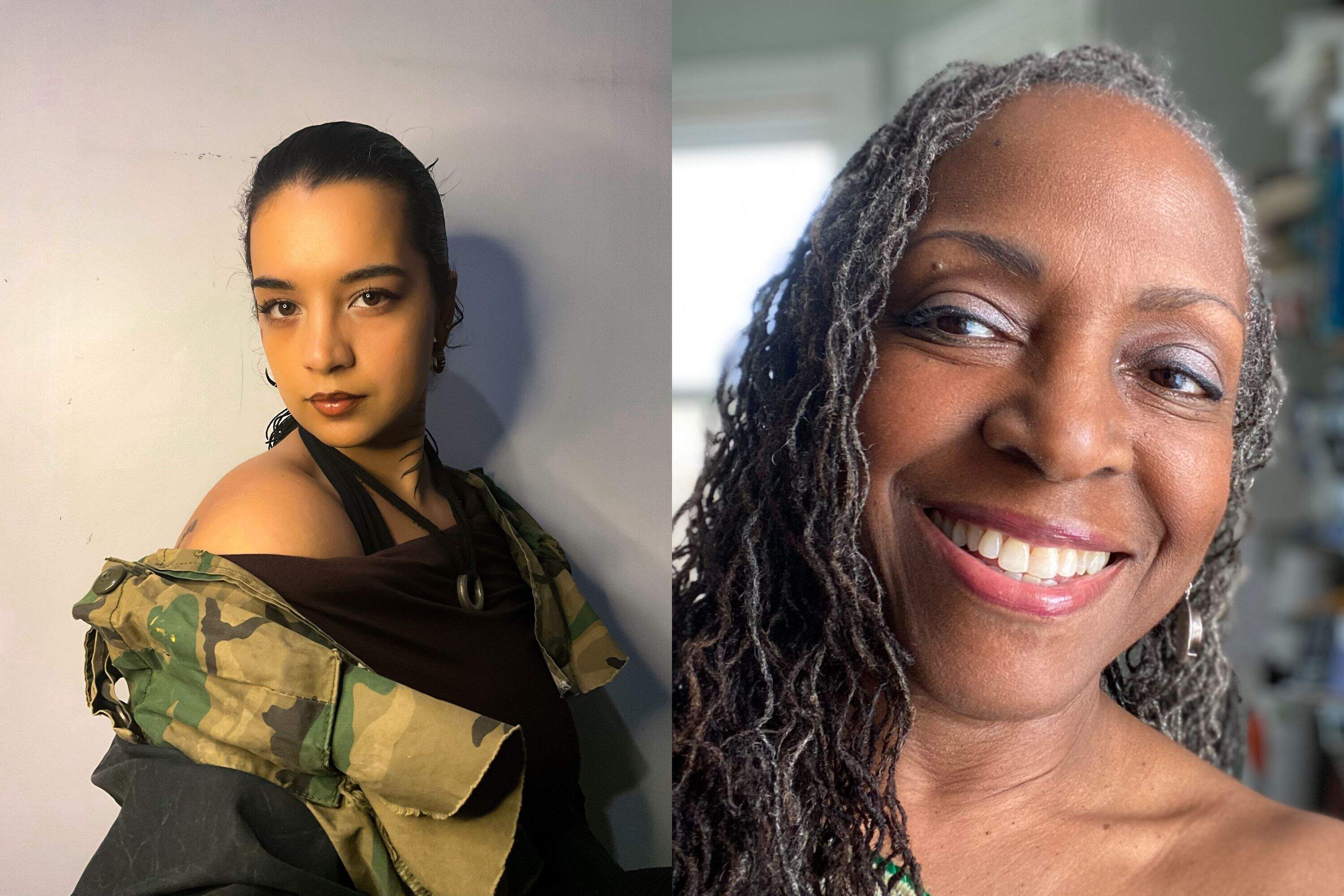 The Greenway Conservancy’s panel of community leaders unanimously chose Rixy (left) and Ekua Holmes (right) as the Dewey Square mural artists for 2026 and 2027, respectively. (Courtesy Rixy and Ekua Holmes)