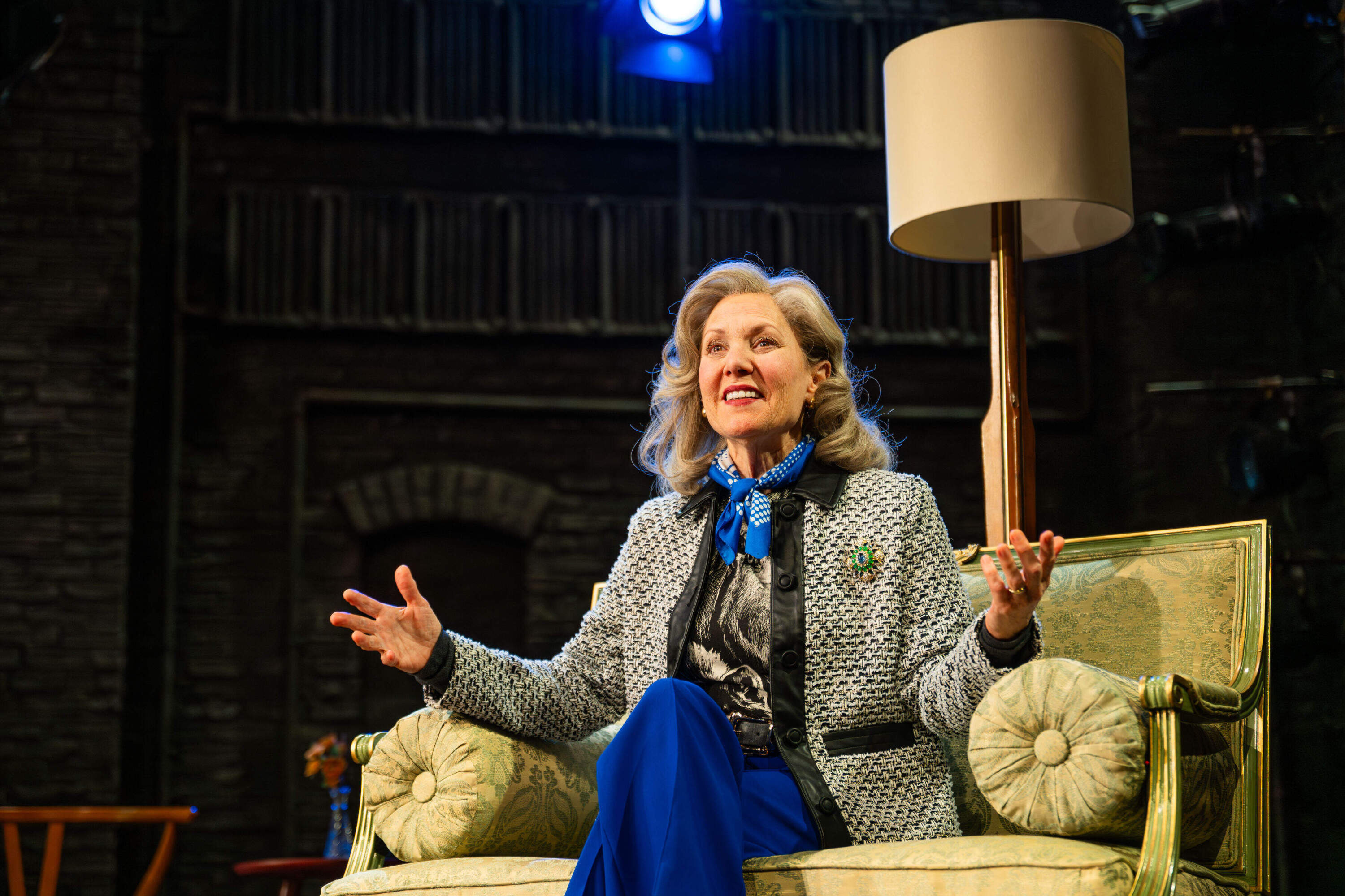 Amy Resnick in "We Had A World" at the Calderwood Pavilion. (Courtesy Huntington Theatre/Annielly Camargo)