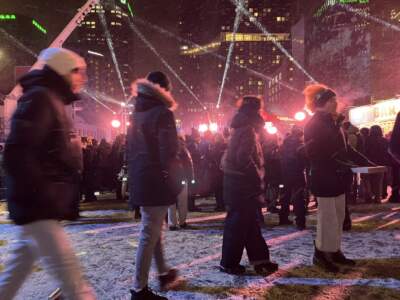 An all-night outdoor party in the dead of winter? Yes please