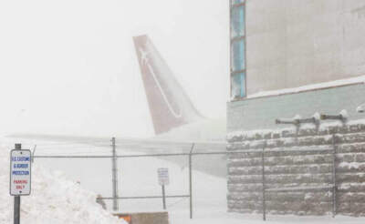 ICE flight stranded at Portsmouth airport during Monday’s snowstorm has departed for Bulgaria