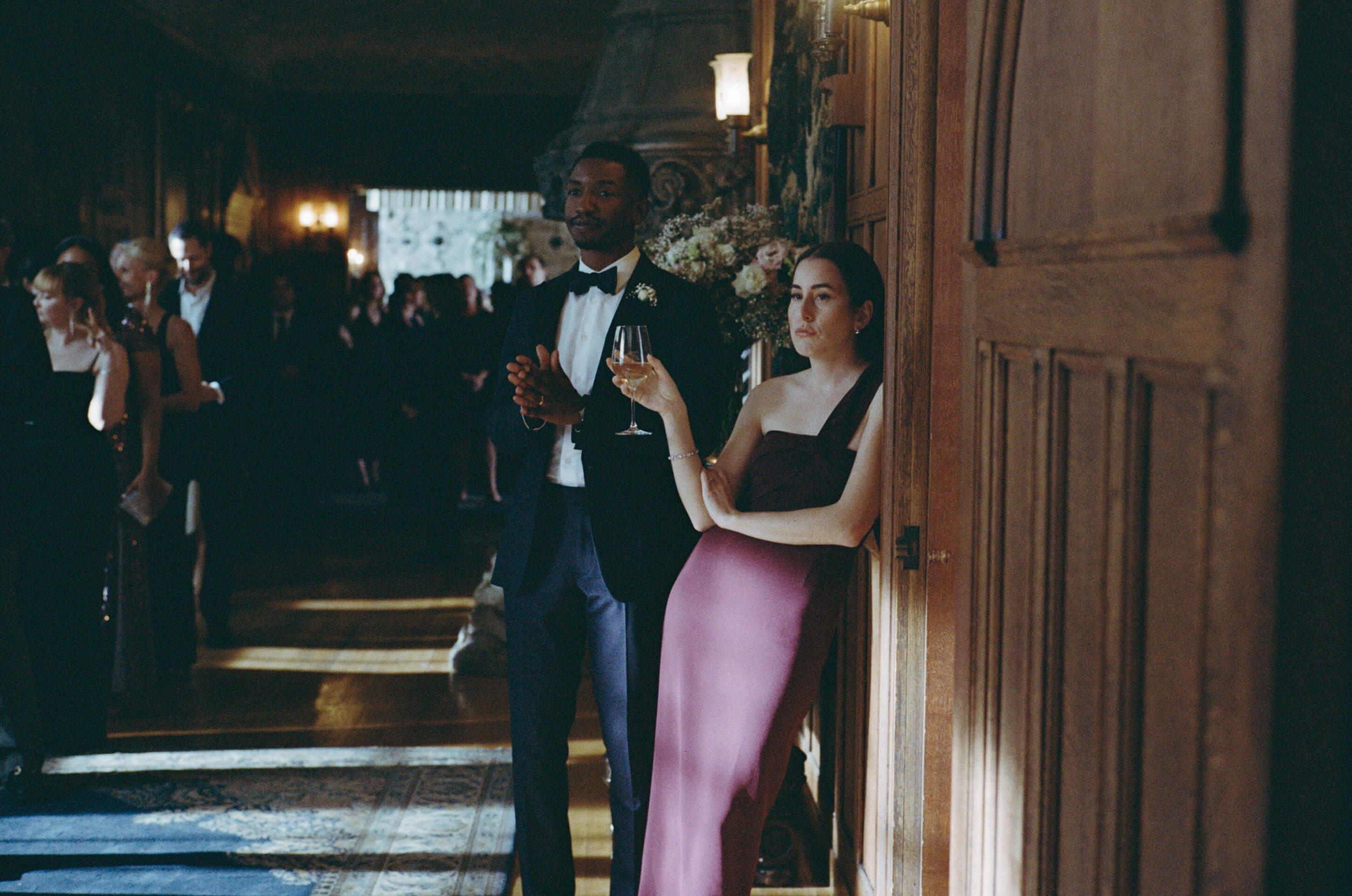 Mamoudou Athie and Alana Haim in "The Drama." (Courtesy Jaclyn Martinez/A24)