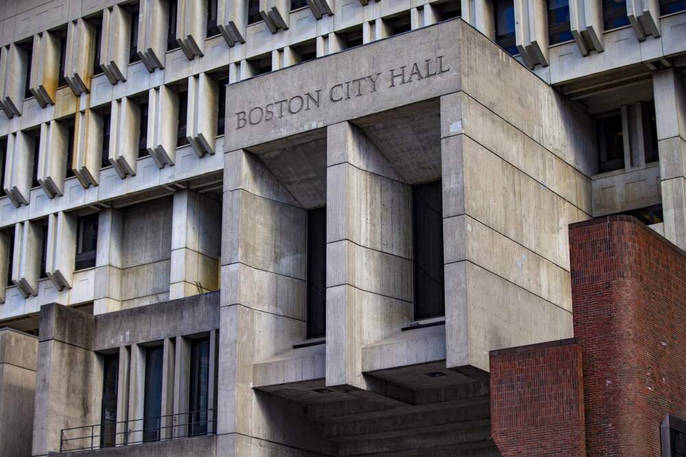 Boston City Hall. (Jesse Costa/WBUR file)