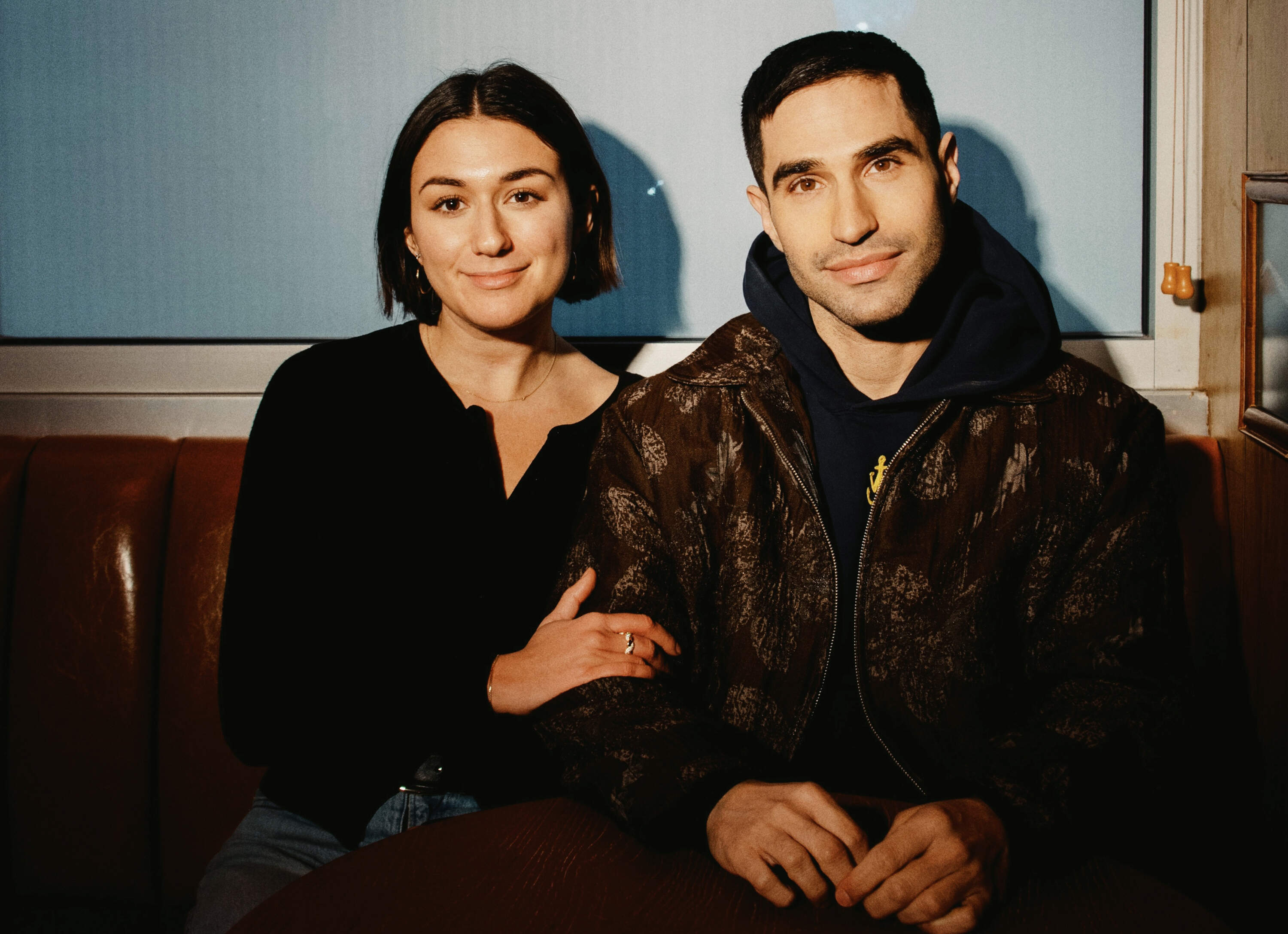 Nina Harris (left) and Jordan Silver created the "Unfortunately Not A Sound Bath" listening club. (Courtesy of Lila Barth)