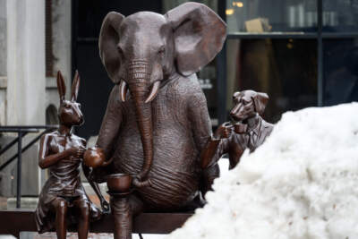 Endangered animals take a seat at Faneuil Hall